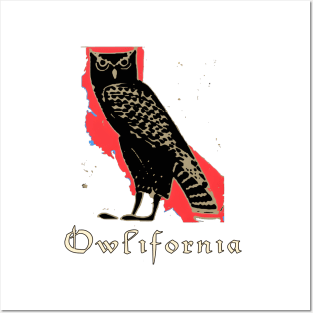 Owlifornia Xirtus Bohemian Bro Posters and Art